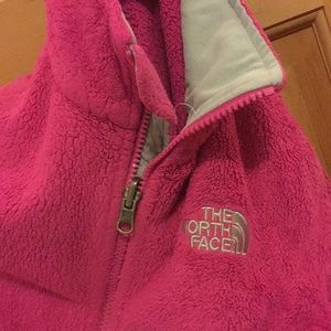 A north face sweatshirt